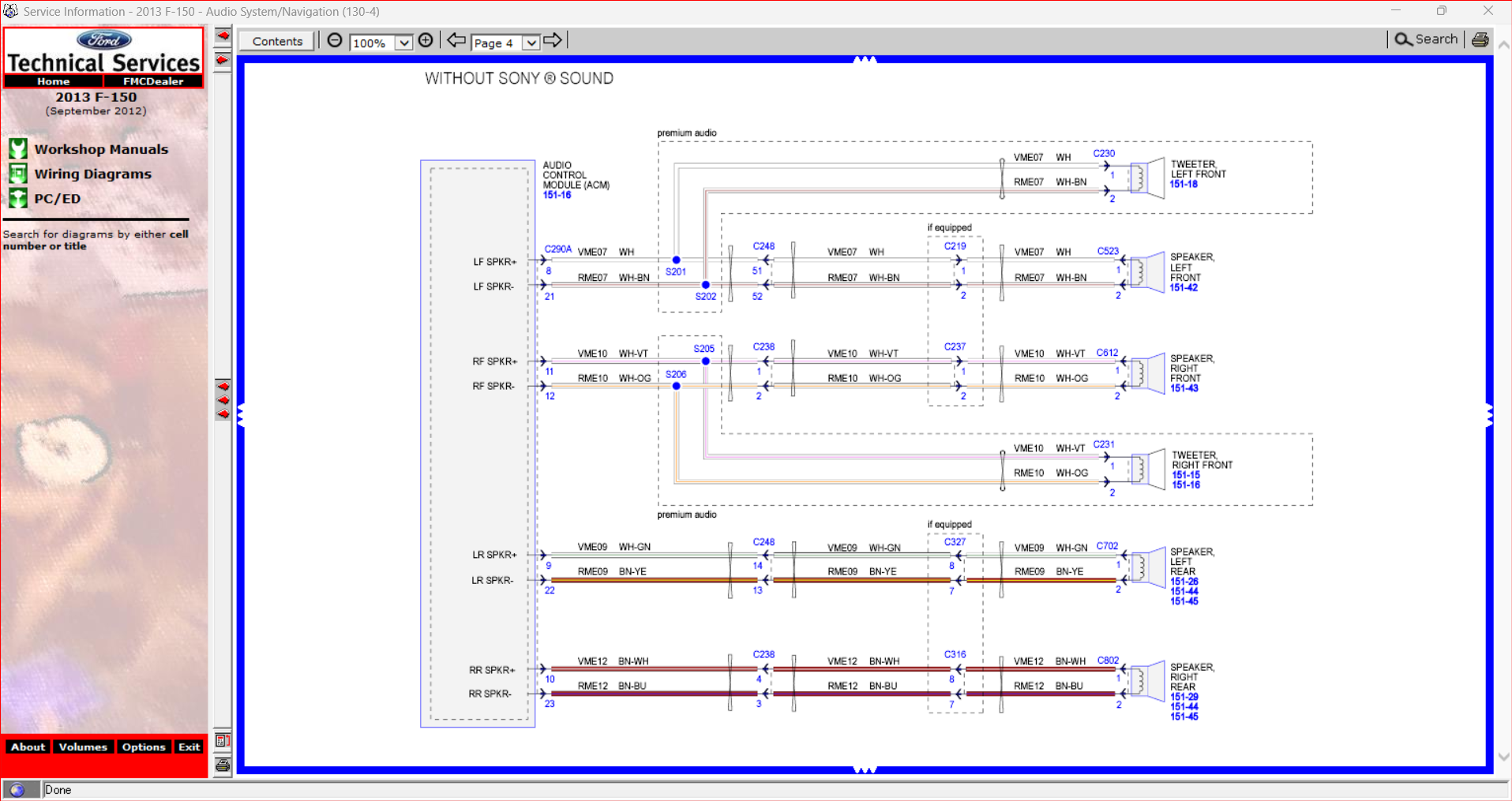 Diagram of radio wiring harness - Ford F150 Forum - Community of Ford