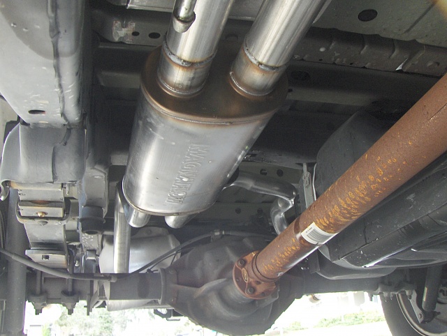 True dual ford 351m exhaust