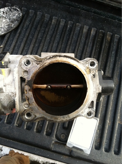 Ford truck throttle body cleaning #2
