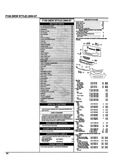 Diagram 2005 Ford F 150 Windshield Parts Diagram Full