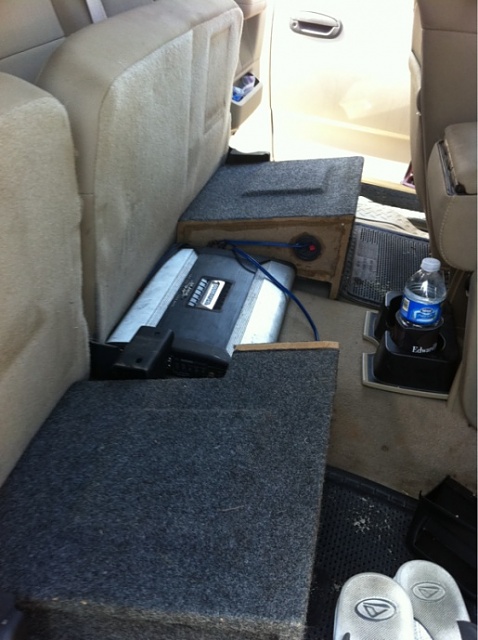 Subwoofer Box Under Rear Seat - Ford F150 Forum - Community of Ford