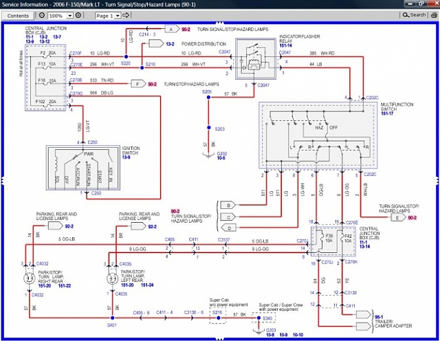 Ford f150 stock radio wiring diagram #6
