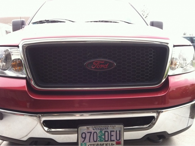 Ford f150 emblem removal #9