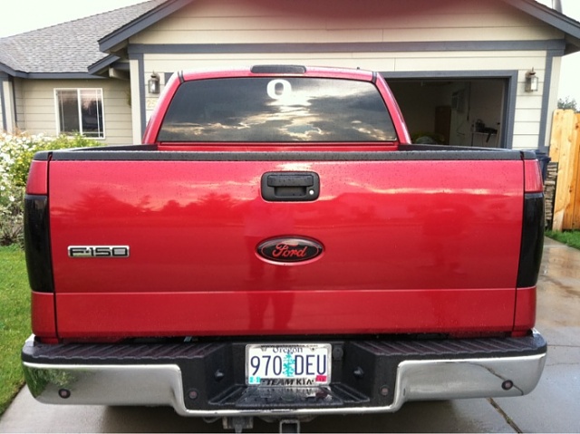 Ford truck emblem removal #5