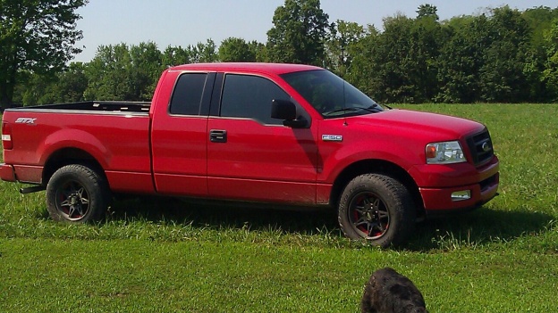 Red truck black wheels  Ford F150 Forum  Community of Ford Truck Fans