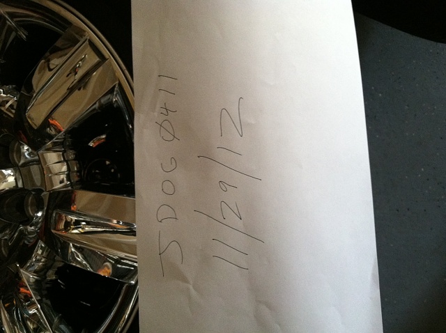 For Sale: Set of 4 Goodyear Wrangler SRA Tires with 18 inch 2011 Chrome Lariat Rims-photo5.jpg