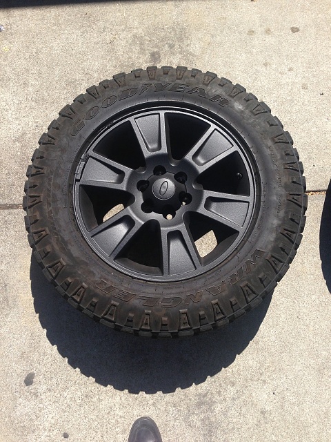 Goodyear Wrangler Duratrac with OEM wheels - Ford F150 Forum - Community of  Ford Truck Fans