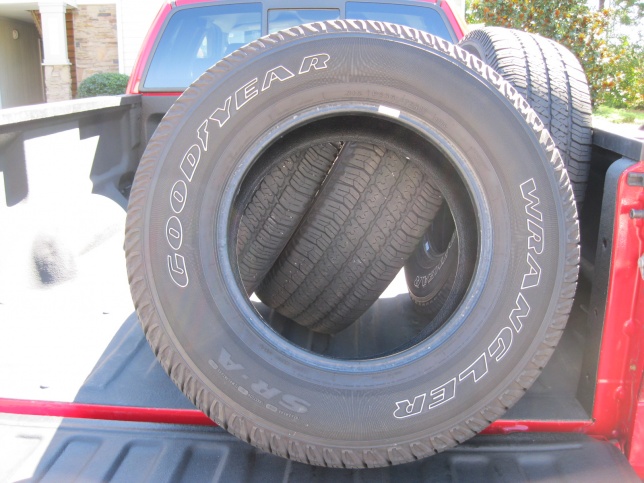 For Sale: 255/70R17 Goodyear Wrangler SR-A Tires - Ford F150 Forum -  Community of Ford Truck Fans