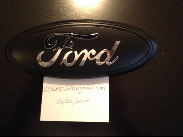 Front grille emblem and rear emblem with camera bezel-image-1598093448.jpg