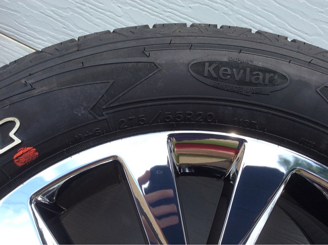 2015 OEM 20&quot; PVD Chrome Wheels and 275/55/20 Goodyear Wrangler Tires-image-3313444159.jpg