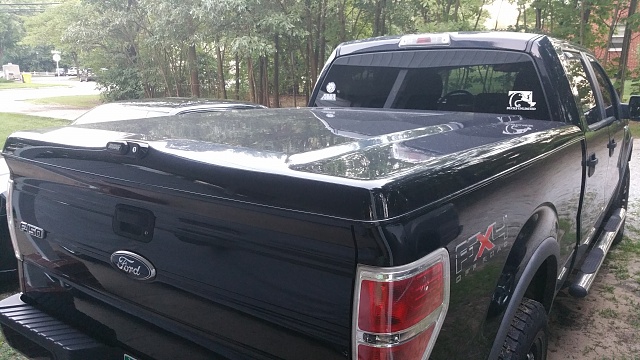 ARE LS2 Hard Tonneau Cover for 6.5'  Bed painted Black-20160706_202059.jpg