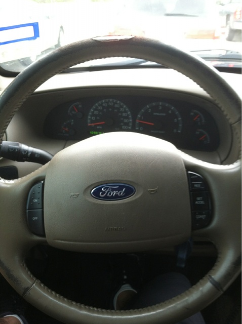 Replacement steering wheel for ford f150