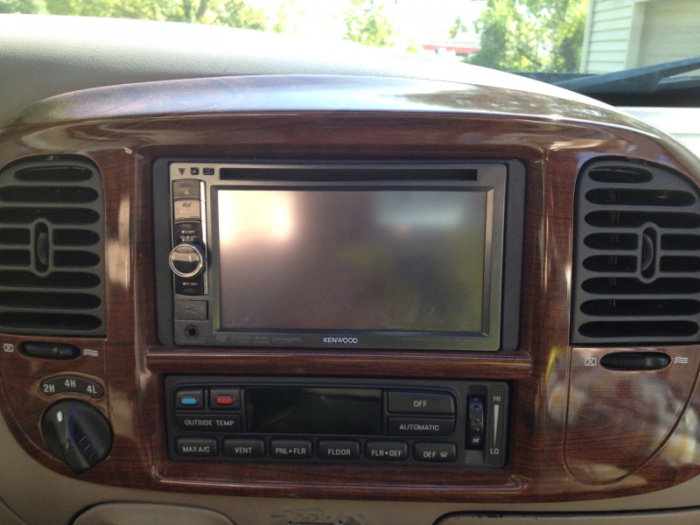 Double din kenwood installed! Ford F150 Forum Community of Ford
