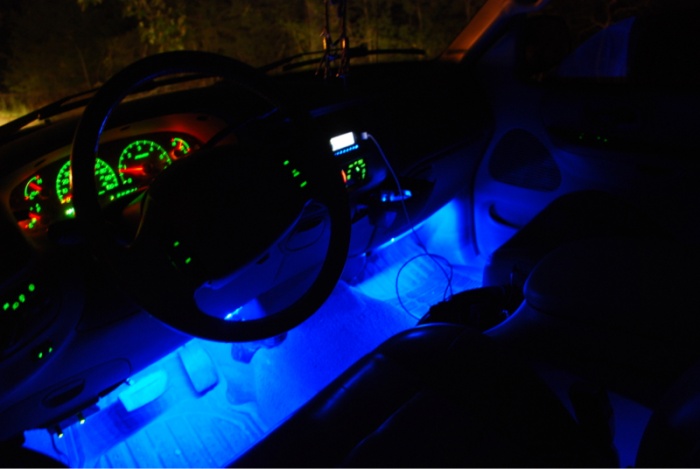 Interior Blue Led Lights Ford F150 Forum Community Of