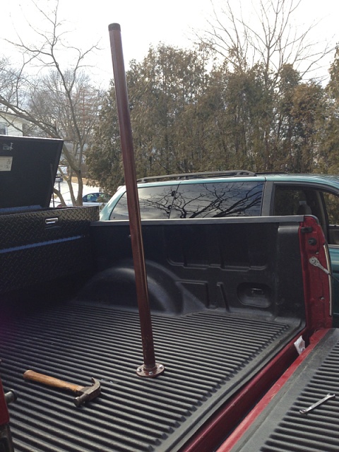 Flag pole and fishing pole holders - Ford F150 Forum 