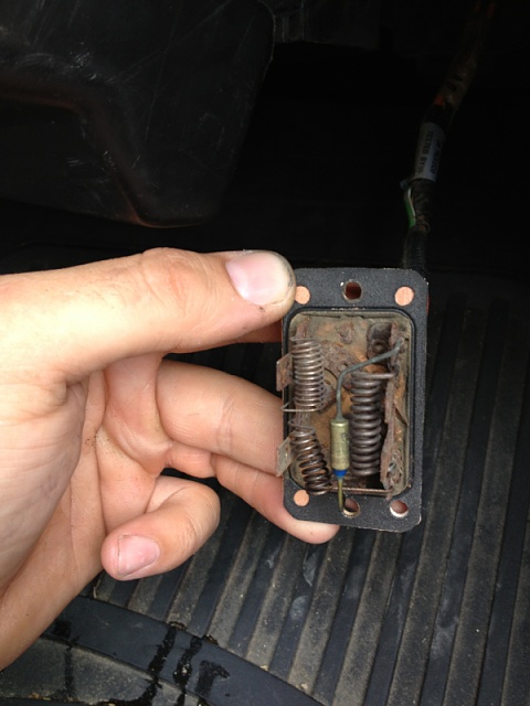 Blower motor resistor - Ford F150 Forum - Community of ... ford starter relay wiring 