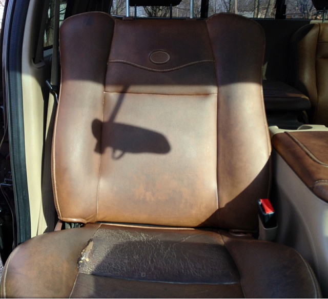 Leather cpr before/after - Ford F150 Forum - Community of Ford