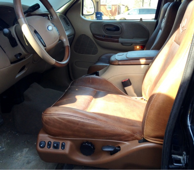 Leather CPR king ranch pics? - Ford F150 Forum - Community of Ford Truck  Fans