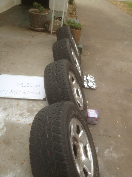 Want to sell 4 2004 f150 rims and tires Ford F150 Forum Community