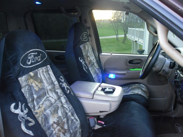 Ford pickup custom seat covers