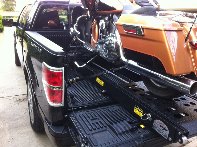 Rampage Motorcycle Automatic Lift To Bed On 2013 Limited ...