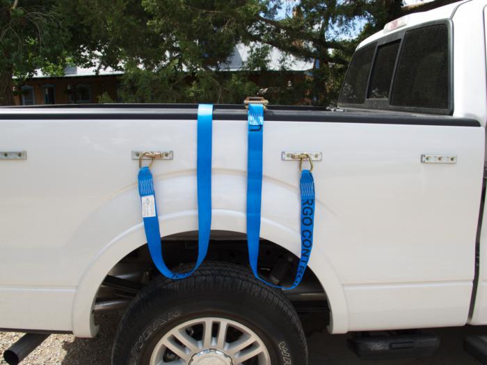 An Outside-The-Bed Cargo Tie-Down System - Ford F150 Forum