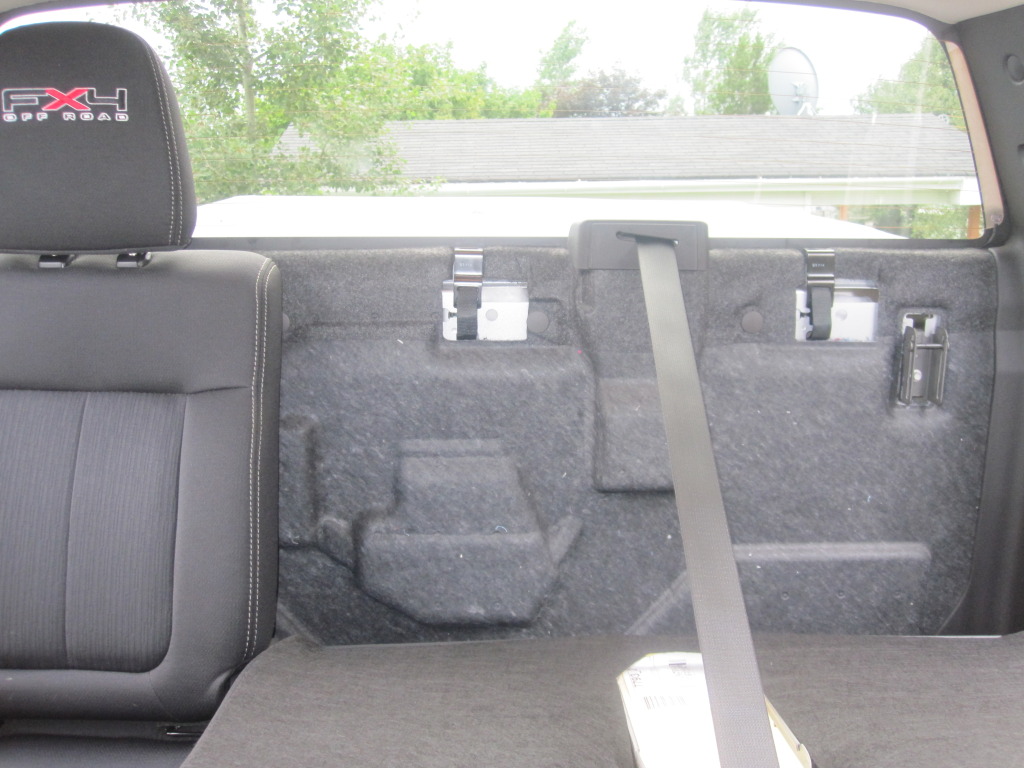 How To Fold Down F150 Rear Seat
