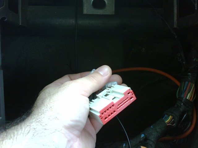 How to Remove Factory Radio for InDash Navigation on 2004 &amp; Up F150's-factory-plug.jpg