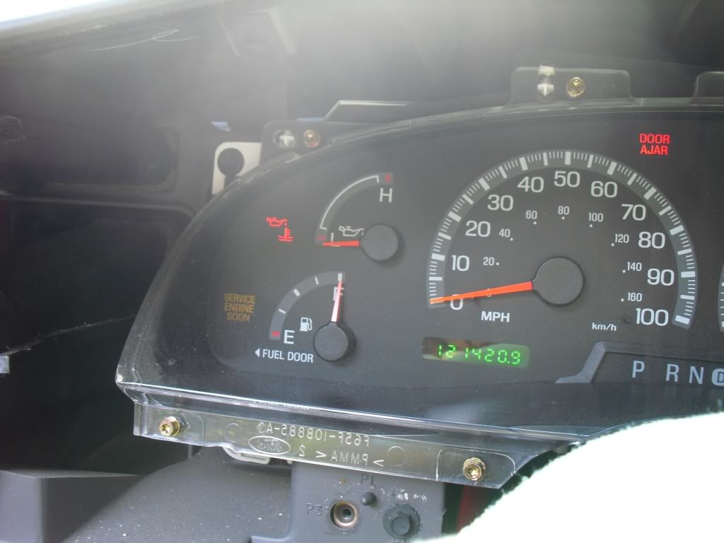 1997 ford f150 odometer not working