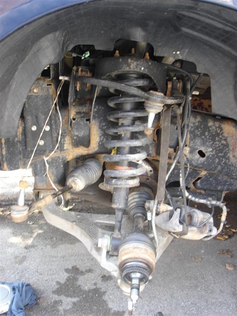 Lower Ball Joint Replacement on 4WD 2004- - Ford F150 ... 2003 f150 4wd suspension diagram 